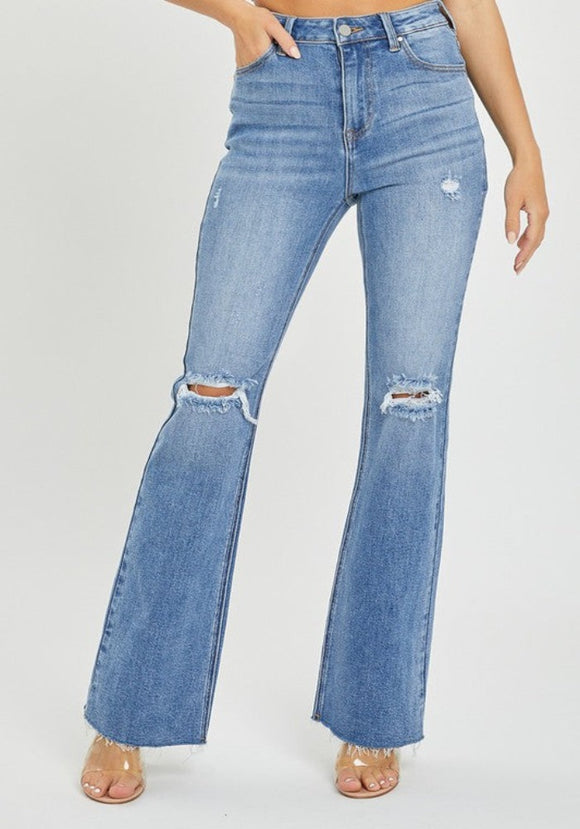 Risen Distressed Flare