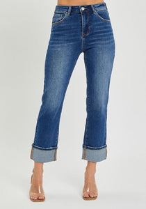 Lillian Cuffed Jeans by Risen