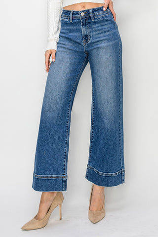 Risen High Rise Crop Jean