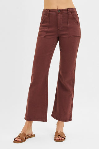 Risen High Rise Ankle Flare