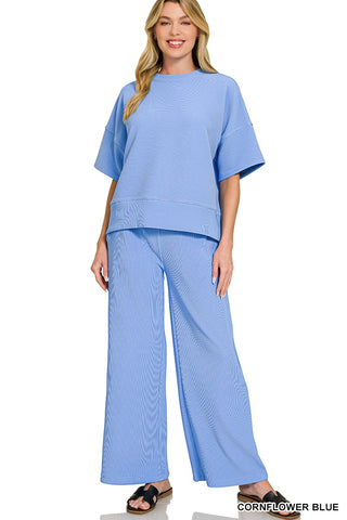 Luxe Ribbed Lounge Set