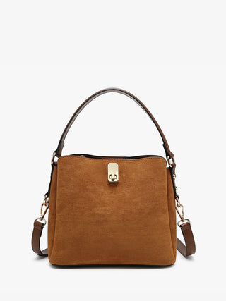 Faux Suede Bag