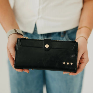 Leather Snap Wallet
