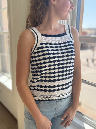 Tribal Crochet Tank Top