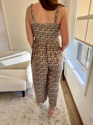 Mallory Smocked Jumpsuit
