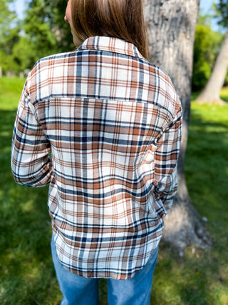 Plaid Button-Down Flannel