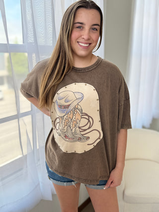 Western Mineral Washed Top