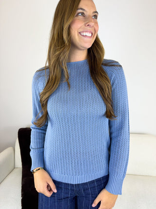 Tribal Open Knit Sweater