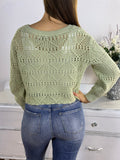 Crochet Knit Sweater
