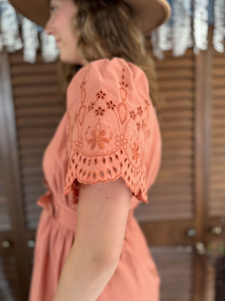 Lana Embroidered Dress