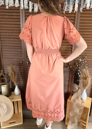 Lana Embroidered Dress
