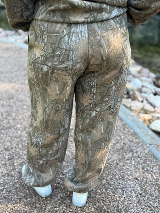 Camo Drawstring Joggers