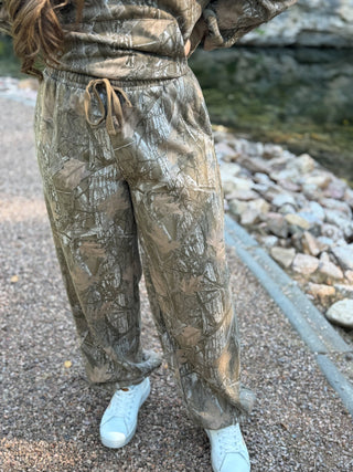 Camo Drawstring Joggers
