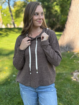 Soft Brushed Hacci Hoodie