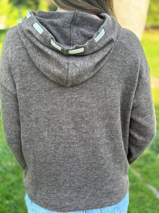 Soft Brushed Hacci Hoodie