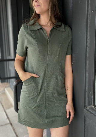 Amelia Terry Dress