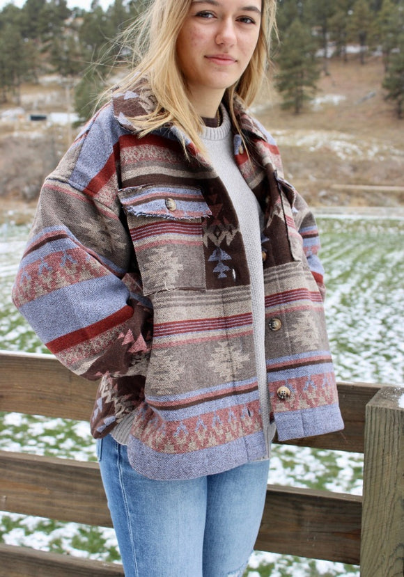 Aztec Shacket