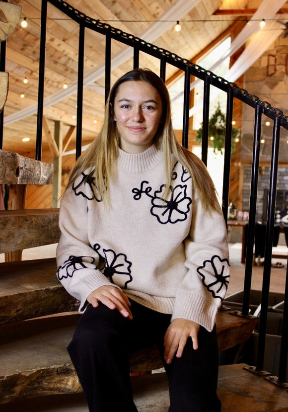 Madi Mock Neck Sweater