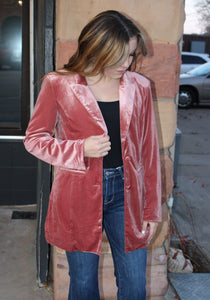 Velvet Blazer
