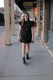 Shiny Holiday Dress