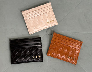 Mariah Woven Card Holder
