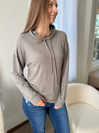 Cozy Cowl Neck Top