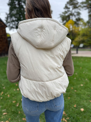 Hooded Puffer Vest