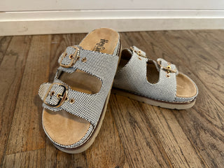 She’s Spicy Checkered Sandals