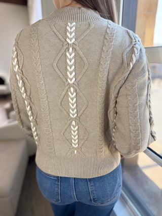 Denise Cable Knit Sweater