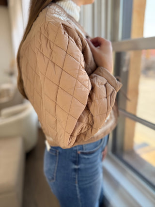 Quilted Embroidered Jacket