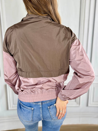 Parachute Half Zip - V - Rae’s Boutique