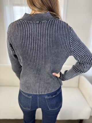 Laura Two Tone Sweater
