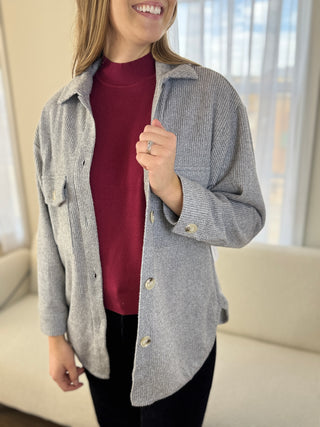 Hanna Brushed Shacket