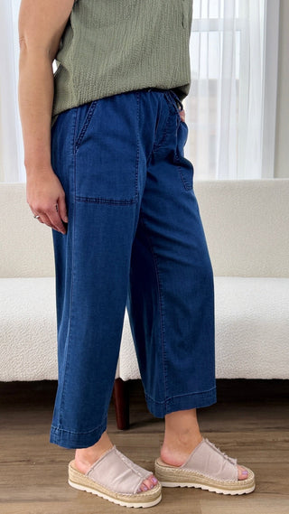 Tribal Audrey Wide Leg Pants - V - Rae’s Boutique