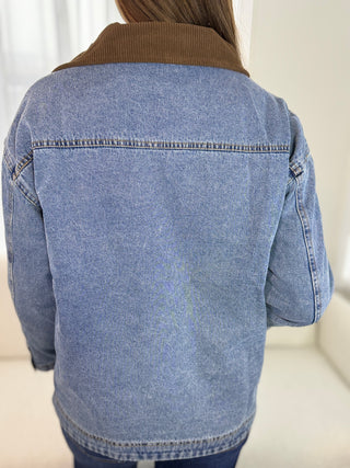 Latch Hook Denim Jacket