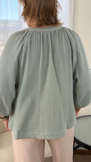 Juniper Boho Blouse - V - Rae’s Boutique