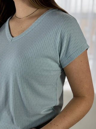 April Knit Top - V - Rae’s Boutique