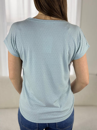 April Knit Top - V - Rae’s Boutique