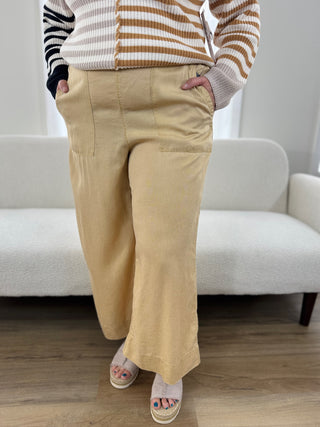 Tribal Megan Wide Leg Pants - V - Rae’s Boutique