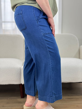 Tribal Audrey Wide Leg Pants - V - Rae’s Boutique