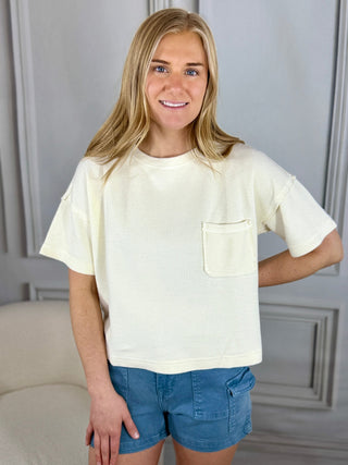 Sylvia Knit Top - V - Rae’s Boutique