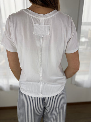 Vintage Mineral Wash Tee - V - Rae’s Boutique
