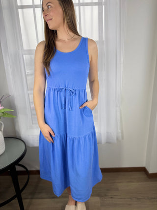 Tribal Mixed Media Dress - V - Rae’s Boutique