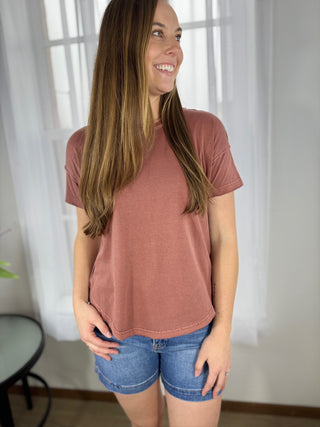 Mira Tee - V - Rae’s Boutique