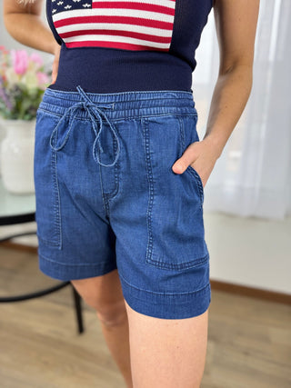 Tribal Audrey Jogger Short - V - Rae’s Boutique