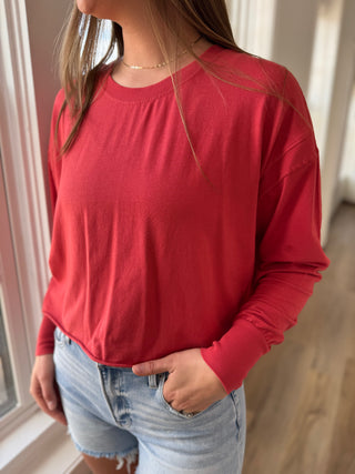 Crescent Open-Back Tee