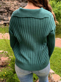 Rib Knitted Sweater
