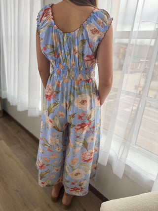 Breezy Floral Jumpsuit