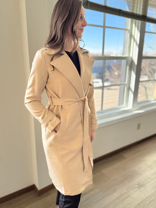 Honey Trench Coat