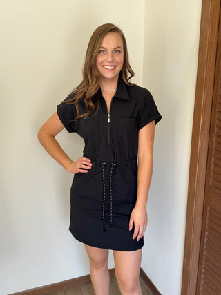 Tribal Drawstring Dress